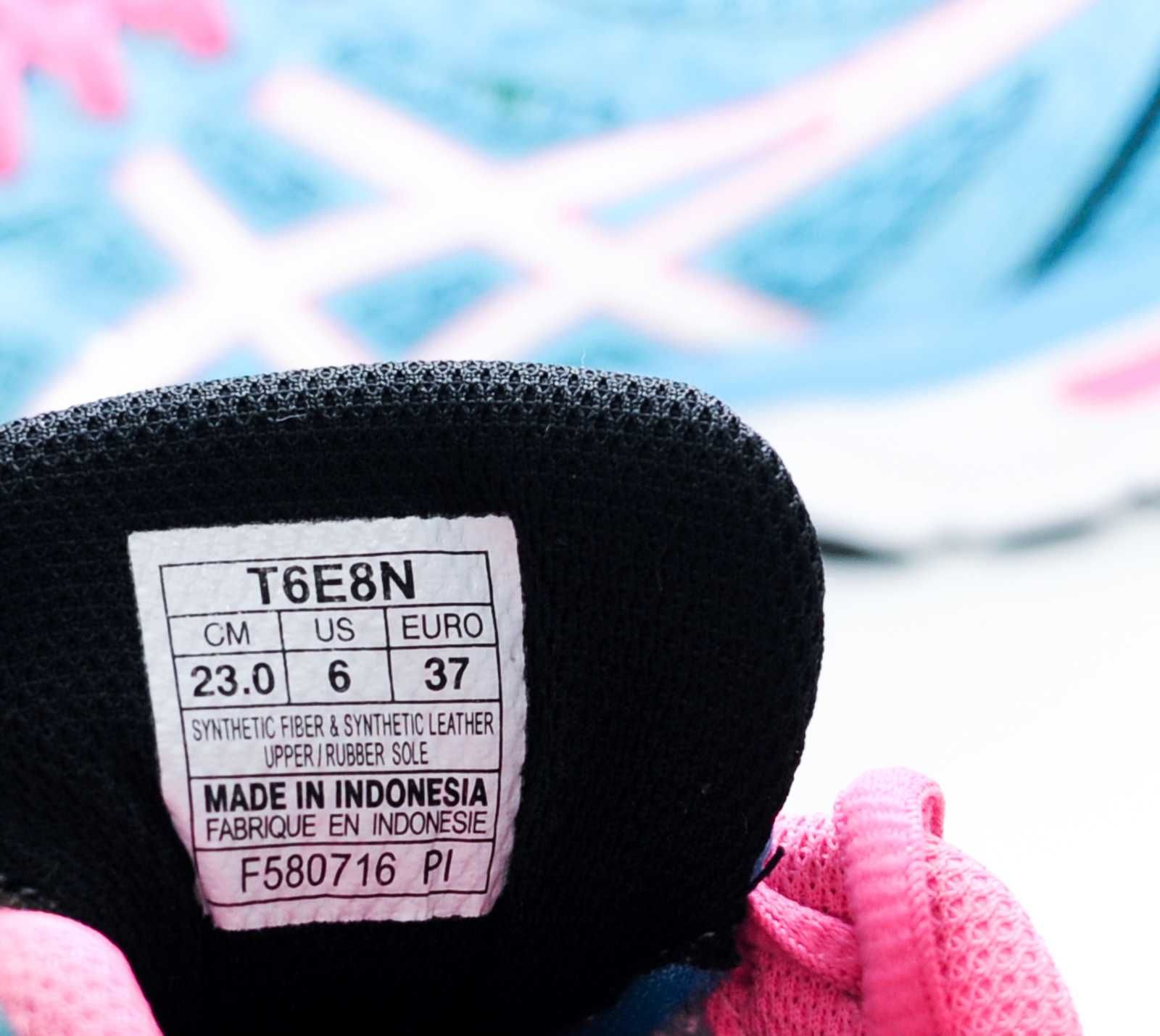 ‼️Asics Женские Кроссовки 23.5см 35 36 Асики 23.5см 35 36 БЕГ Синий