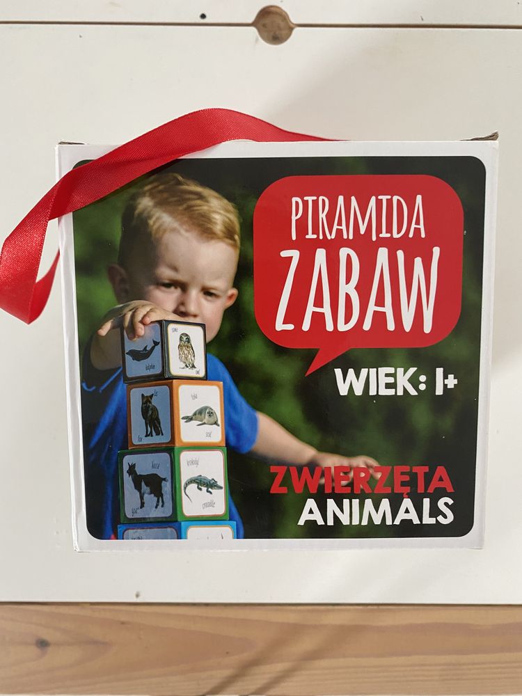 Piramida zabaw zwierzęta