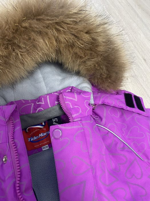 Зимовий термо комбінезон для дівчинки 86 р