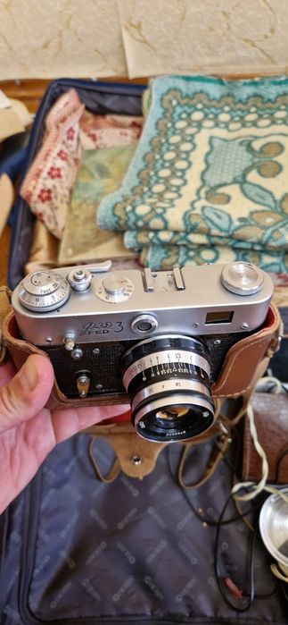 Фотоаппарат ФЭД 3 с вспышкой
