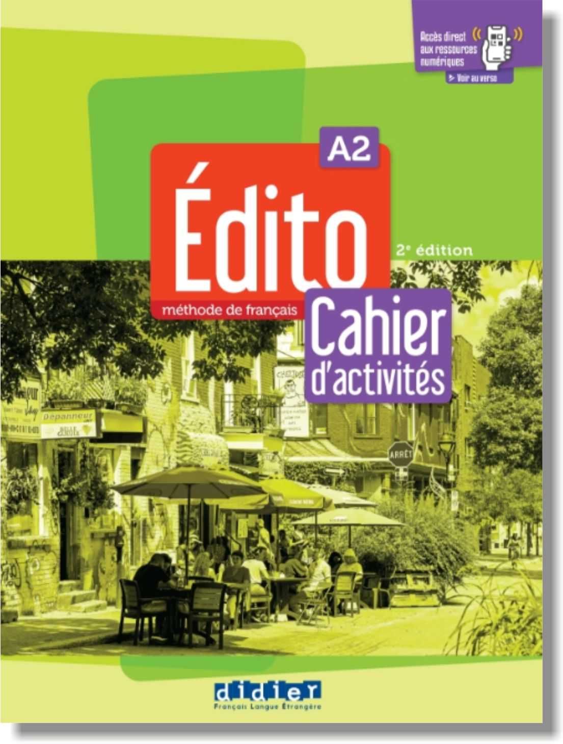 Цветные учебники французского языка Édito A1, A2, B1, B2. (2022-2023)