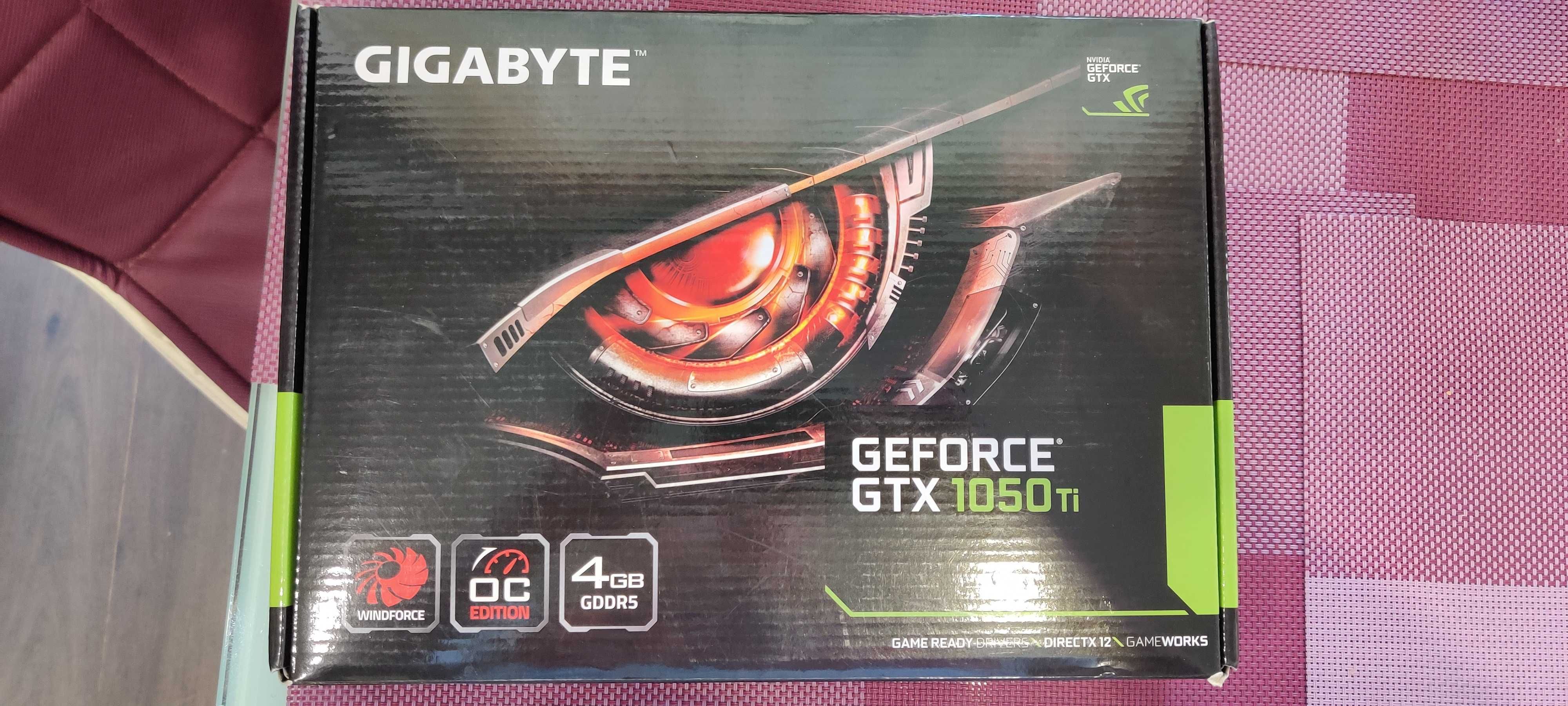 Gigabyte GeForce GTX 1050Ti windforce OC 4GB