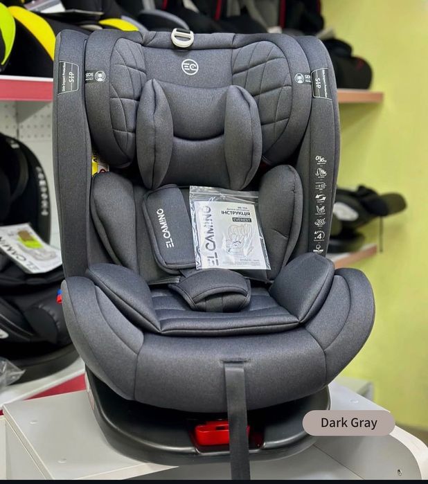 Автокрісло El Camino EVEREST — автокресло 0-36 кг ISOFIX, оберт 360