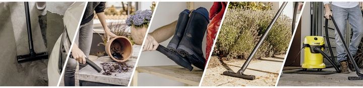 Odkurzacz Przemysłowy Karcher Wd 3 Zestaw Piorący +nadmuch Sucho Morko