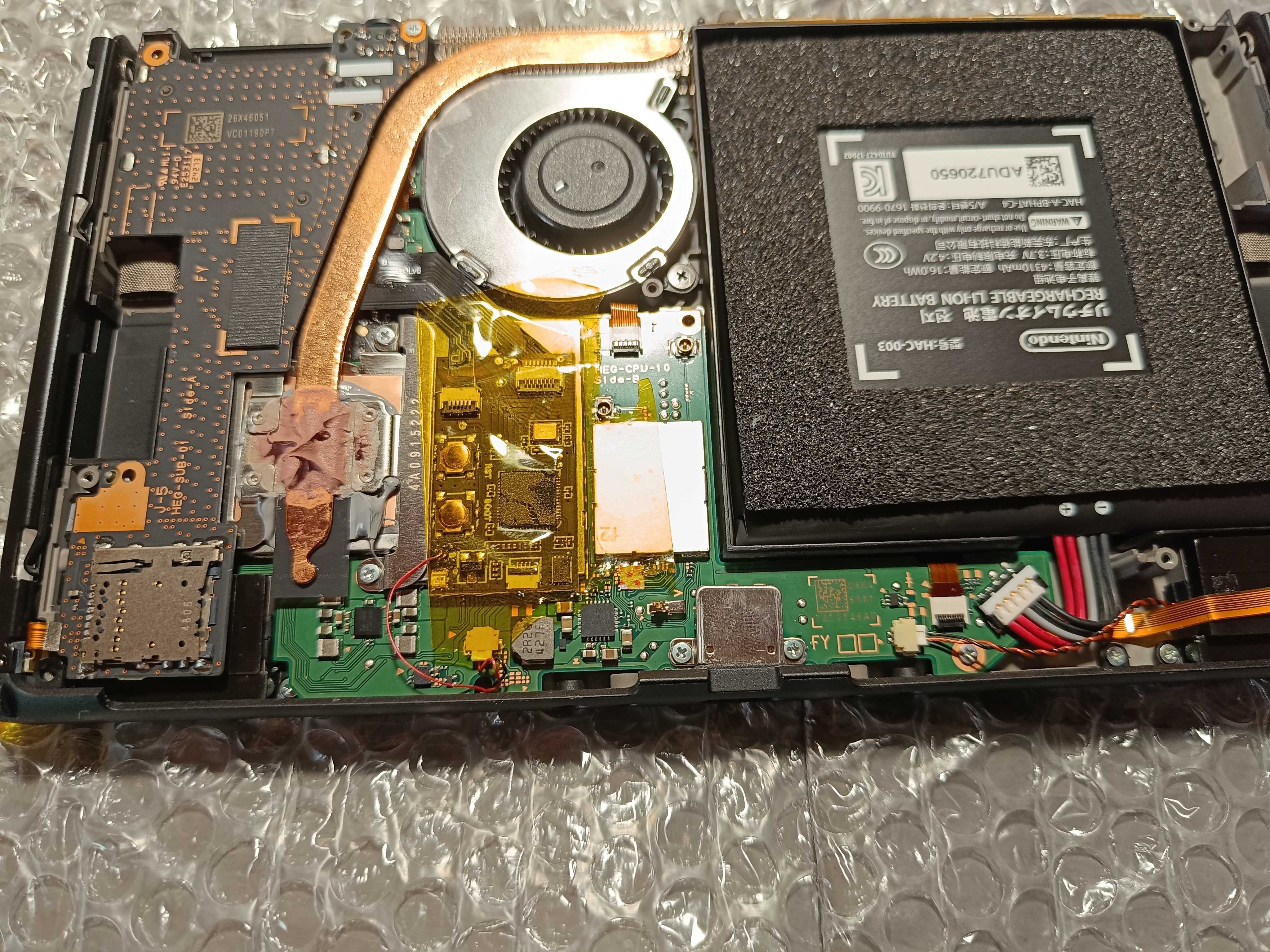 Konsola Nintendo switch oled przerobiona ,Hwfly modchip karta 256gb