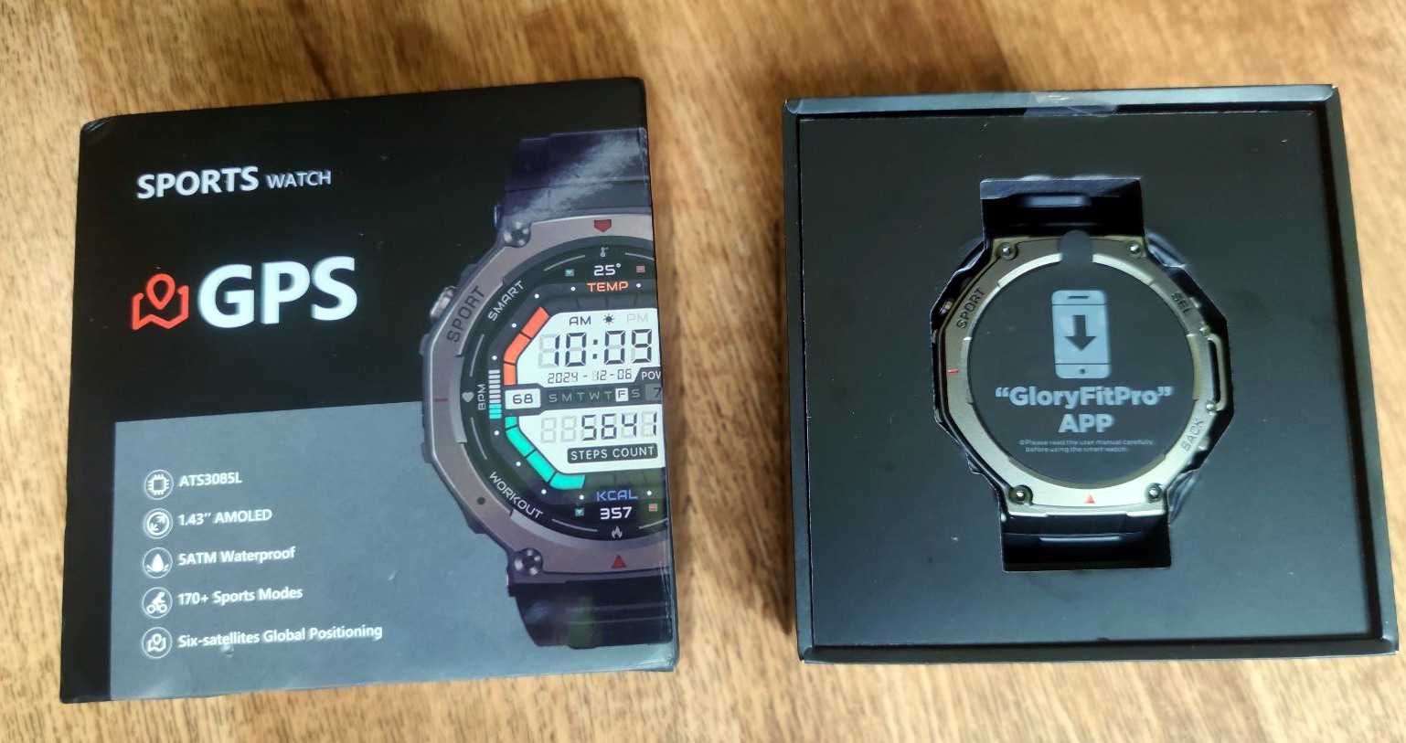 Тактичний смарт годинник T-Rex3 GPS Smart Watches DM58