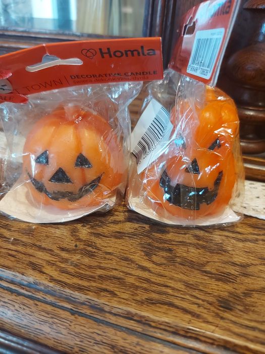 Świeczki dynie halloween nowe