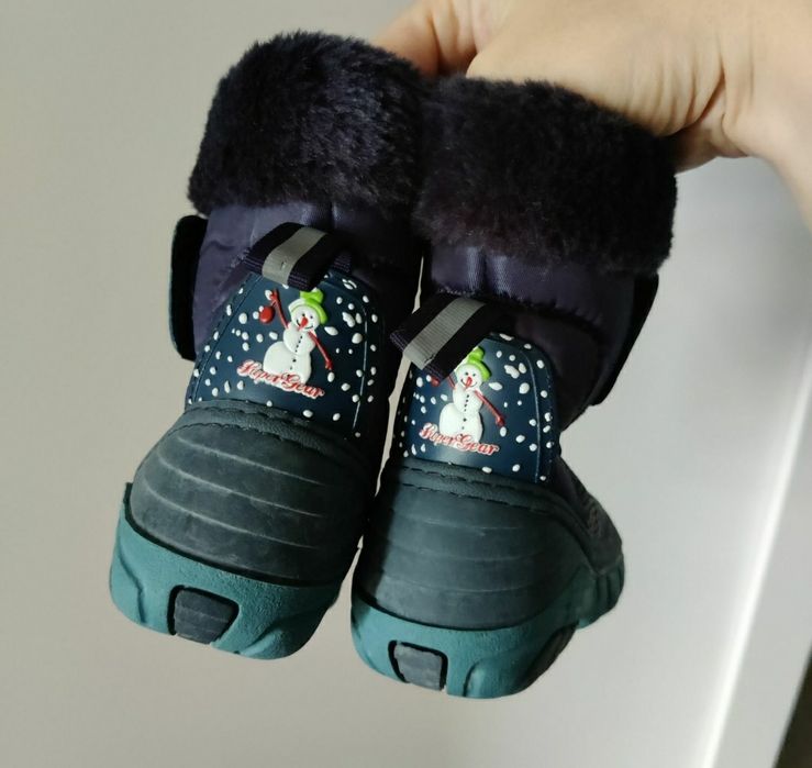 Чобітки дутики зима 13 см