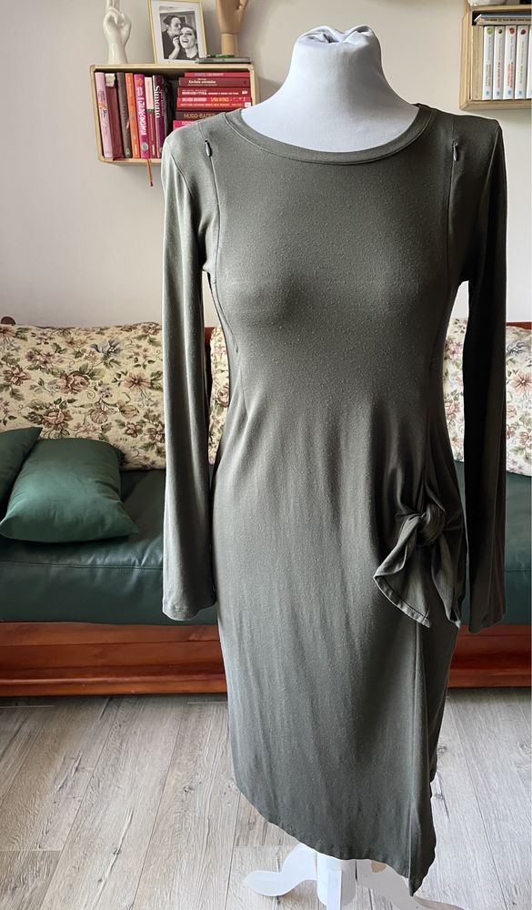Sukienka do karmienia ciążowa happymum 38 m khaki