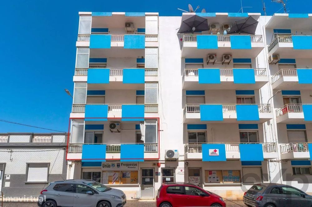 Apartamento T2 com varandas a 200 metros da praia da Fuzeta