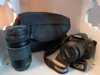 Canon EOS 2000D + Lente 75-300mm
