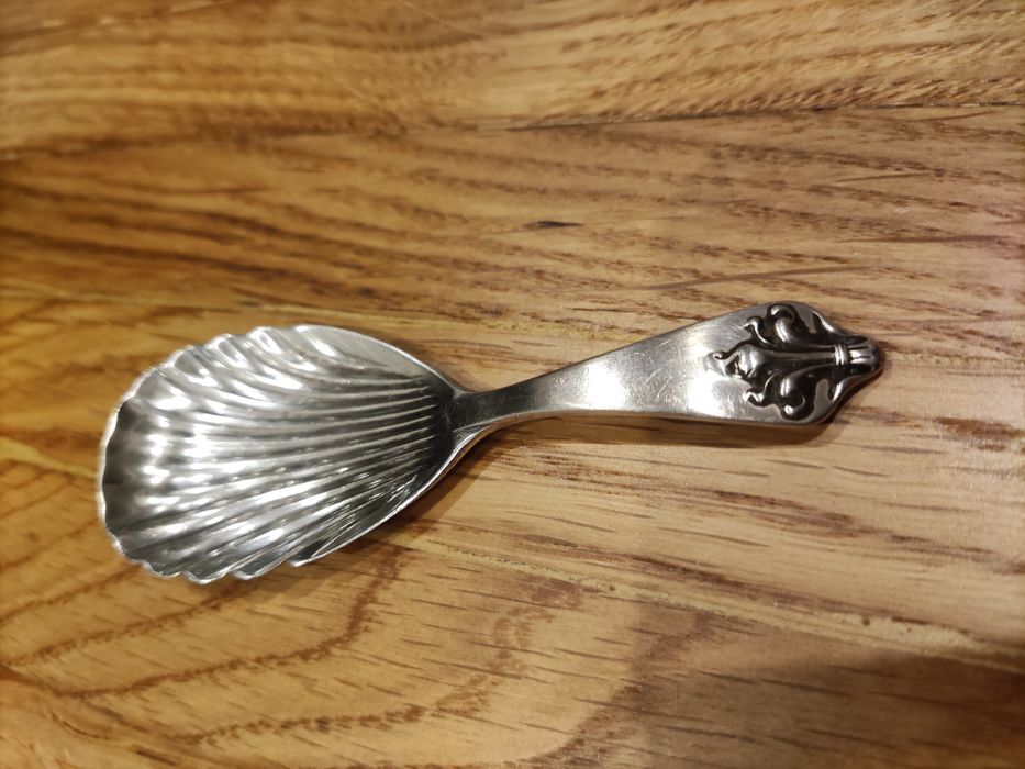 Łyżeczka srebrna do cukru srebro 925 17g