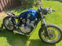 Honda cbx 650e night hawk 1986 cafe racer po kolizji