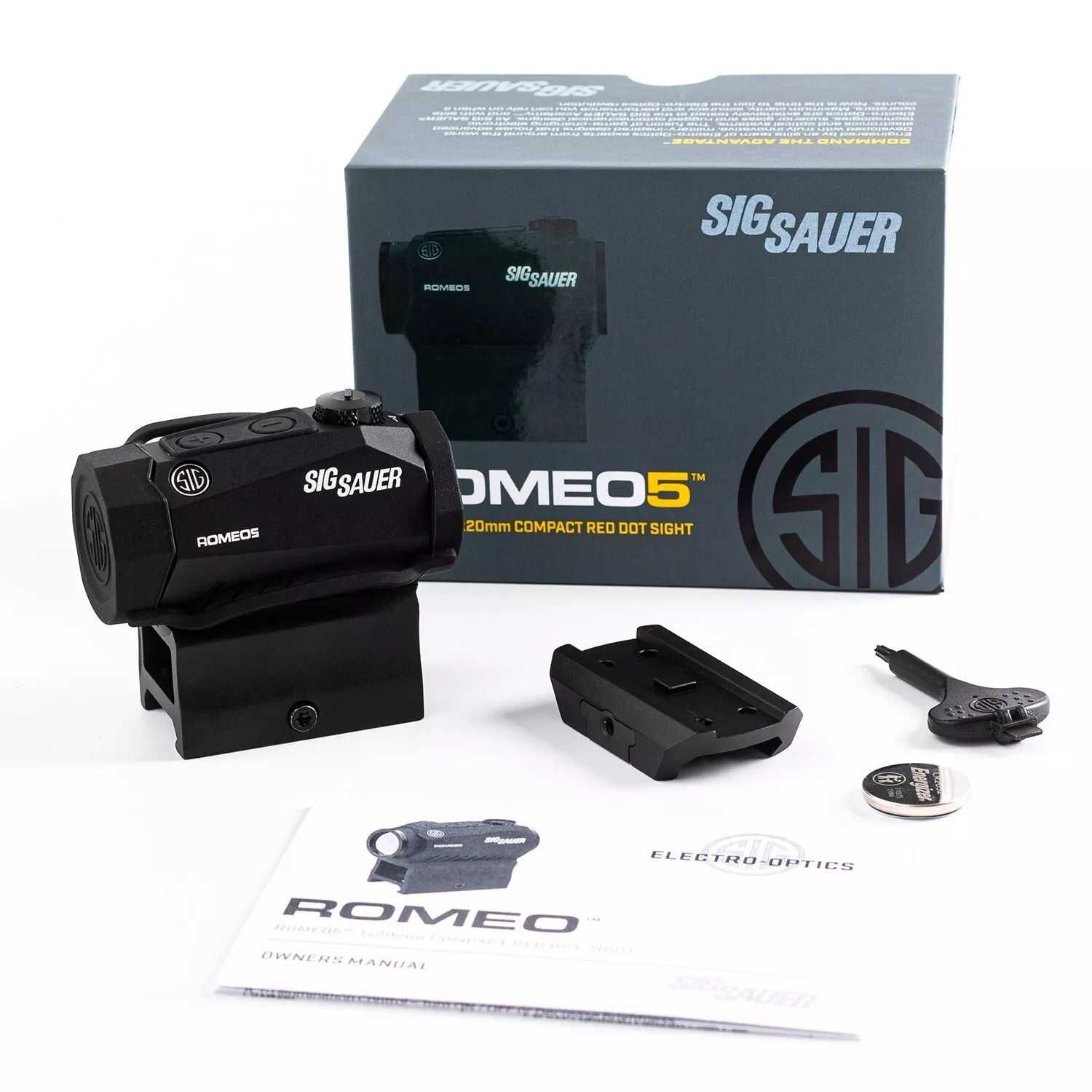 Колиматорний прицел Sig Sauer Romeo 5, для АК74, AR15 США оригинал