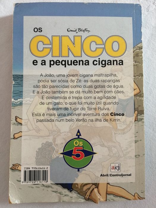 Os cinco e a pequena cigana