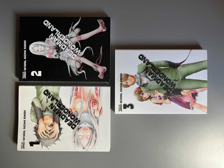 mangi deadman wonderland tomy 1-3