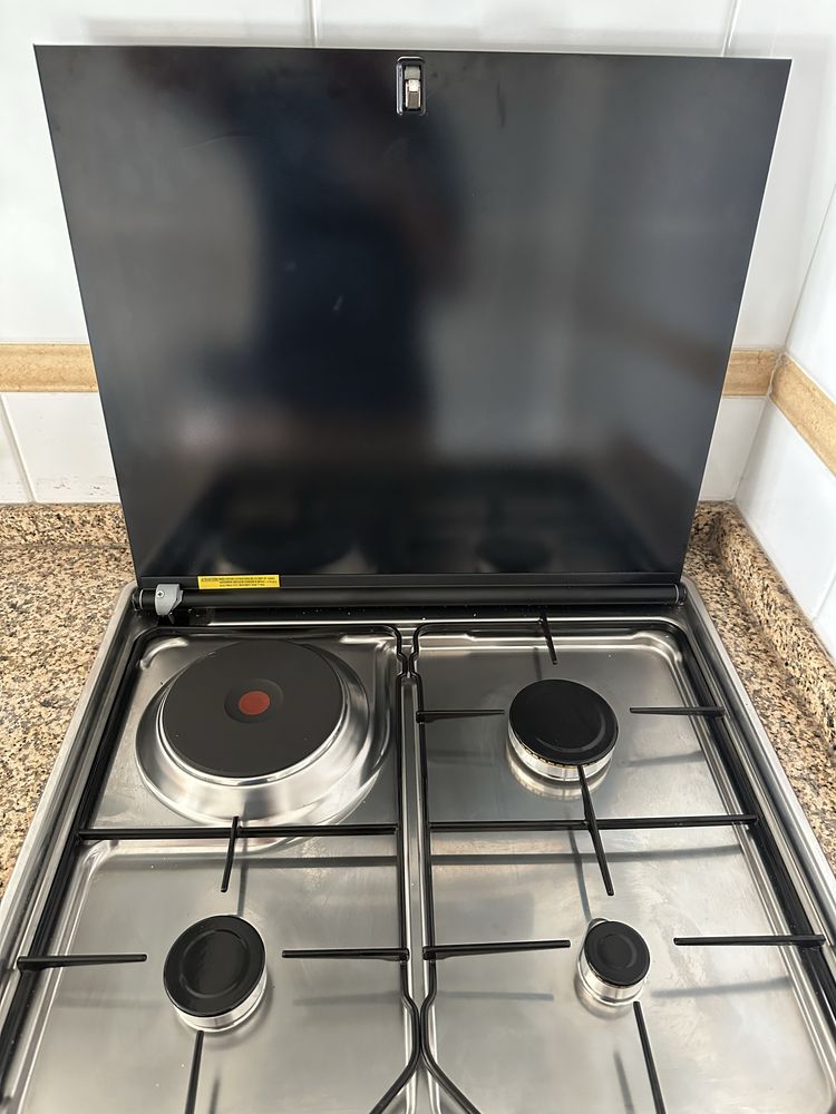 Placa EDESA 4 bicos (3 a gás 1 elétrico) NOVA
