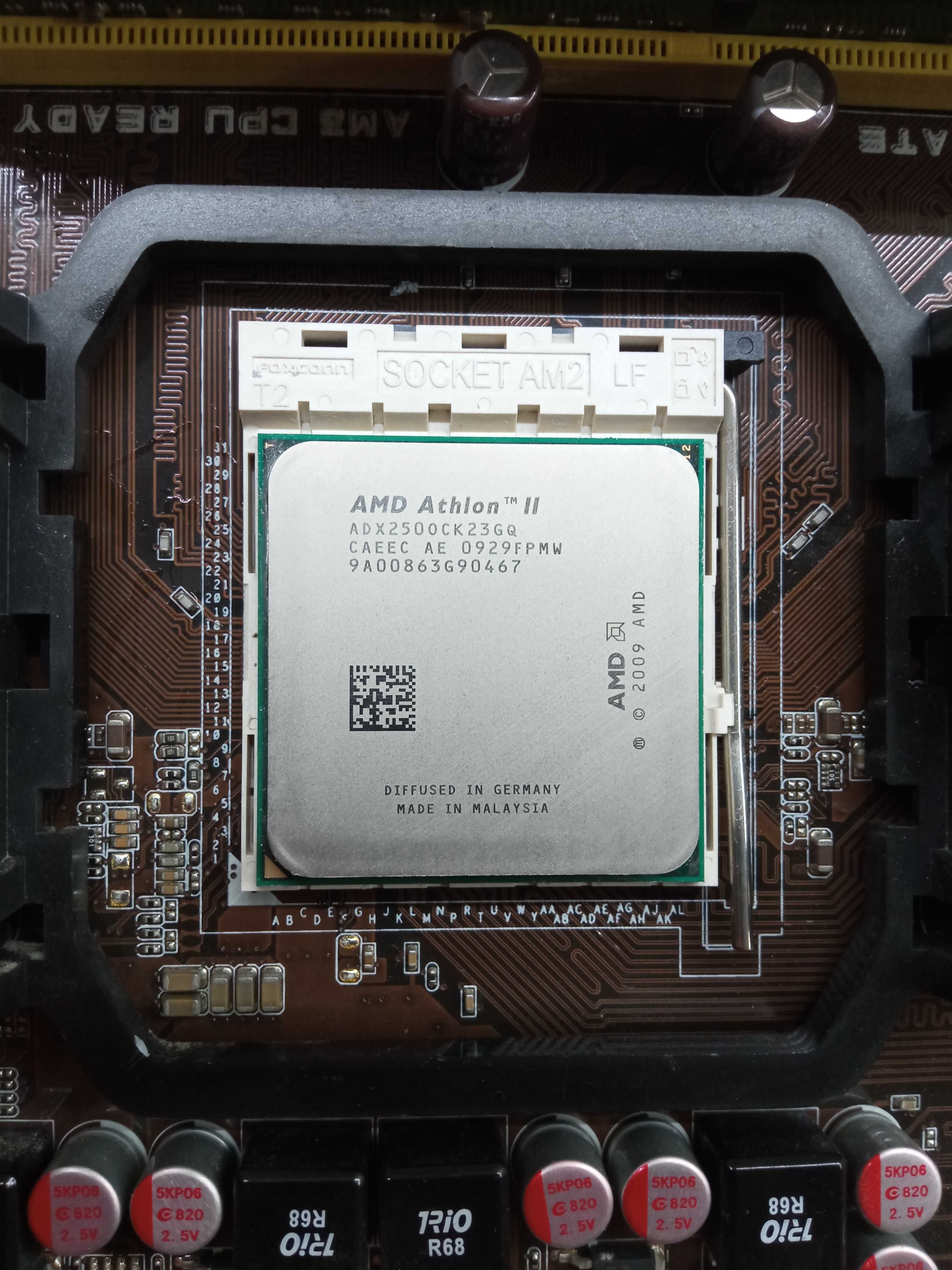 Материнська плата Asus M4A78-VM Socket AM2 + процесор память кулер