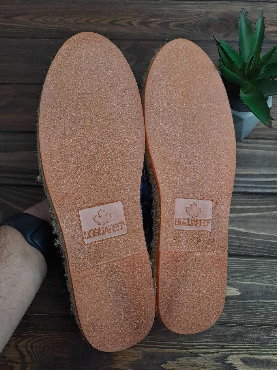 ЗНИЖКА! 41 (26,5) та 40 (26) Еспадрилі Dsquared2 капці эспадрильи