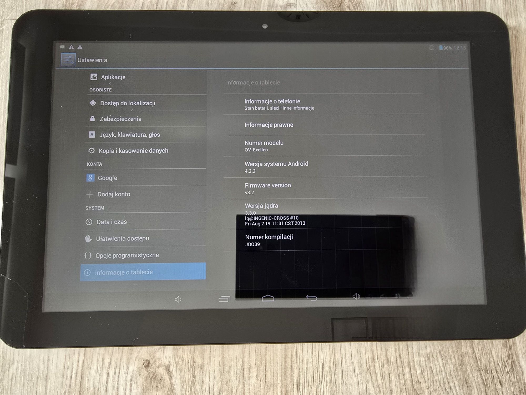 Tablet Overmax ov-exellen