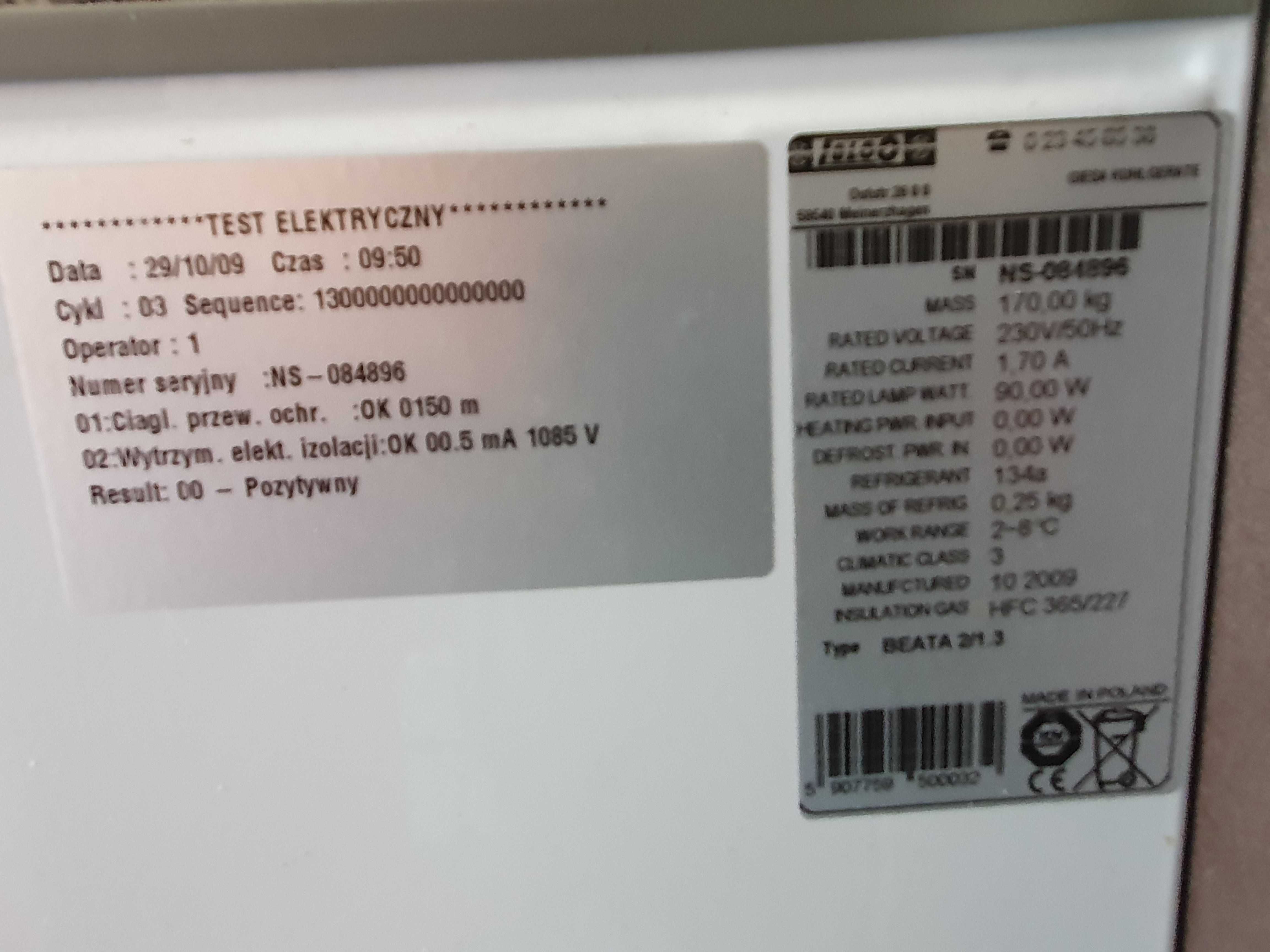 Lada chłodząca chłodziarka lodówka IGLOO BEATA 2/1.3