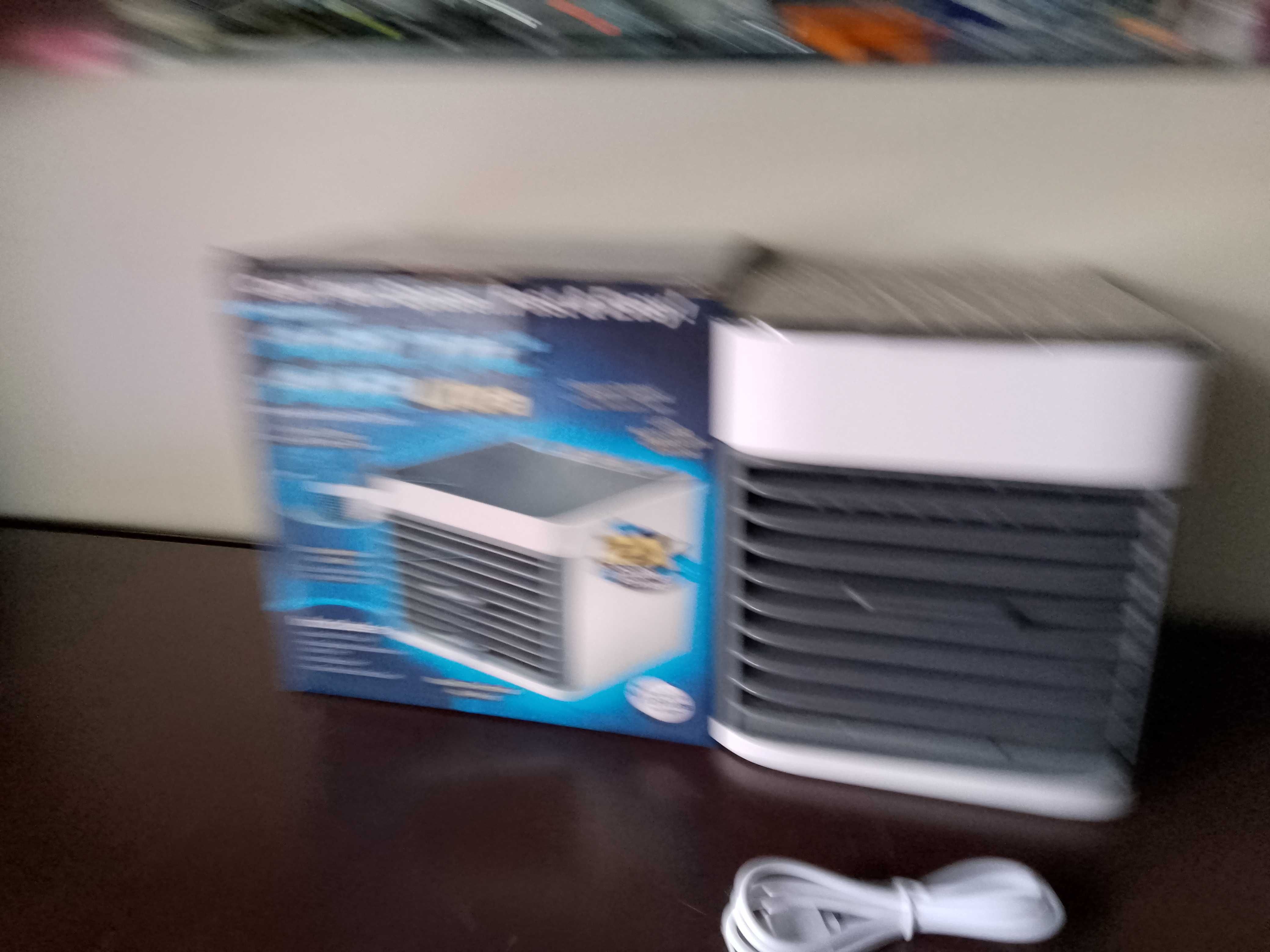 chłodzącyu klimatyzator wiatrak KLIMATOR USB NA WODĘ LÓD 3W1 DO BIURA