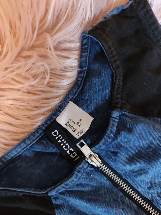 Czarna sukienka H&M – rozmiar S 100%bawełna mini