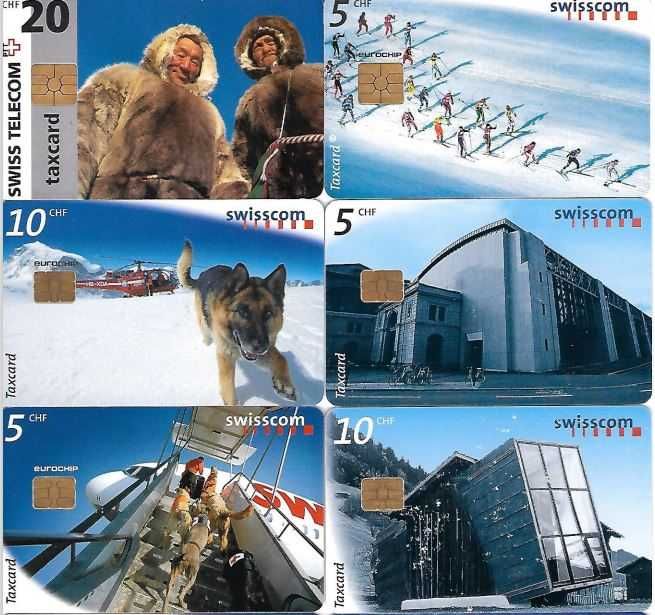 Karty Telefoniczne Szwajcaria