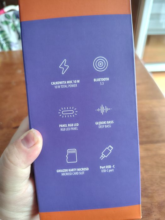 Głośnik Bluetooth LED 10W