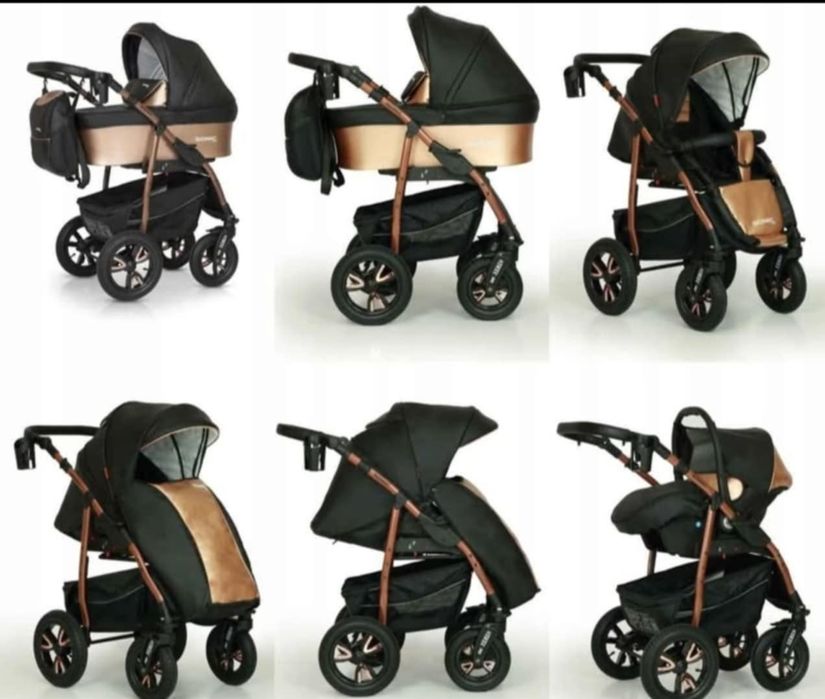 Wózek dziecięcy 3w1