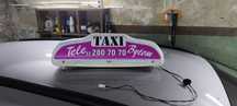 Kogut taxi i magnesy