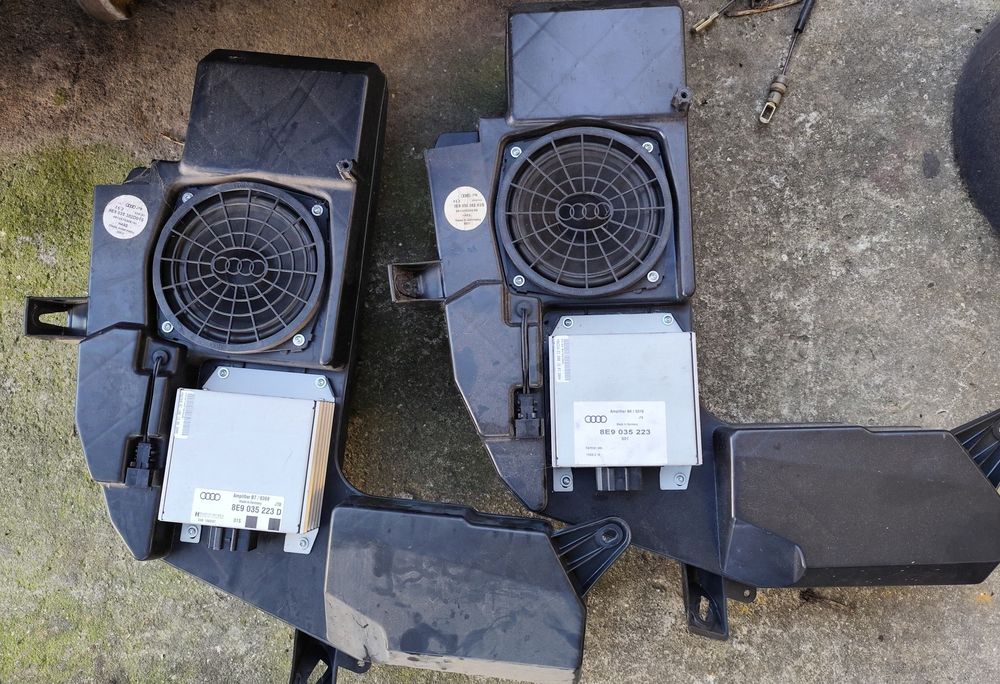 Audi A4 B6 amplificador + subwoofer original