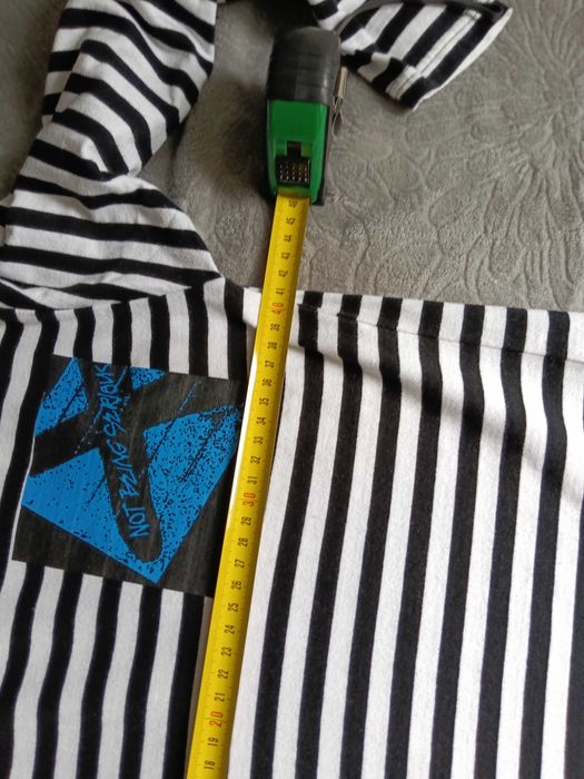 Czarno - biały t-shirt chłopięcy Reporter Young r. 152