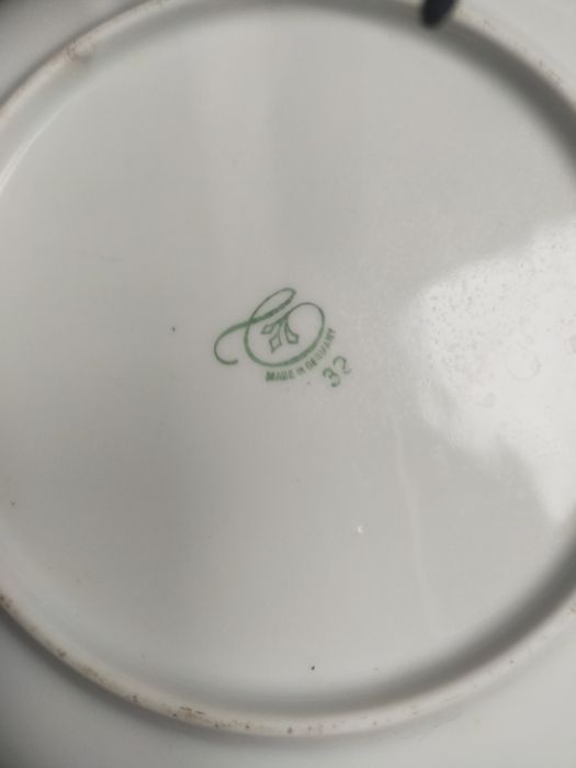 Talerze Porcelana Made in Germany Triptis przedwojenna