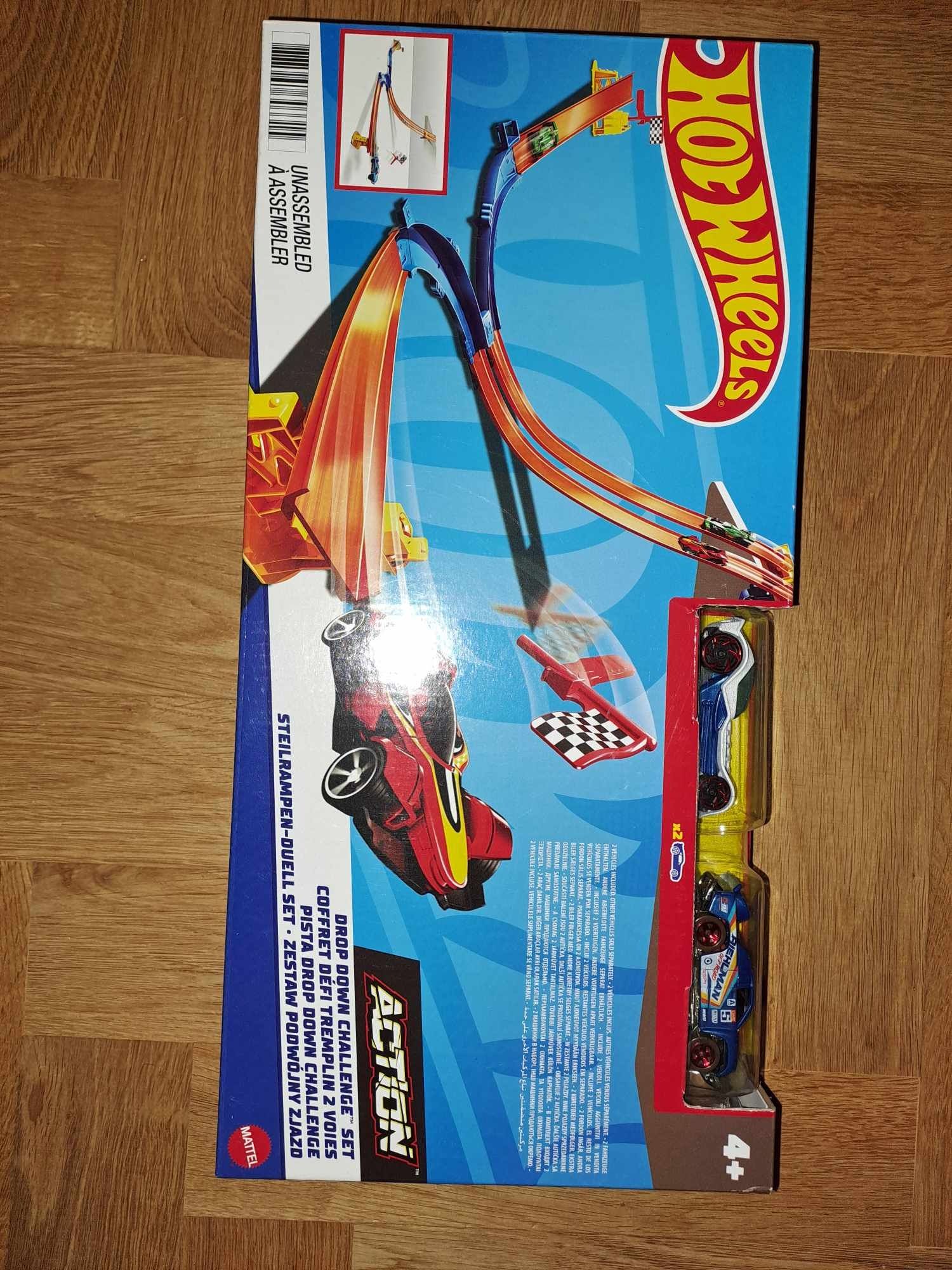 Hot wheels podwójny zjazd nowy