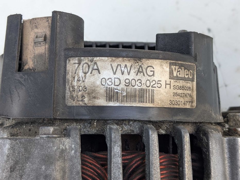 Генератор Skoda Fabia Rapid Roomster / VW Polo Fox / Seat - 1.2 / 70A