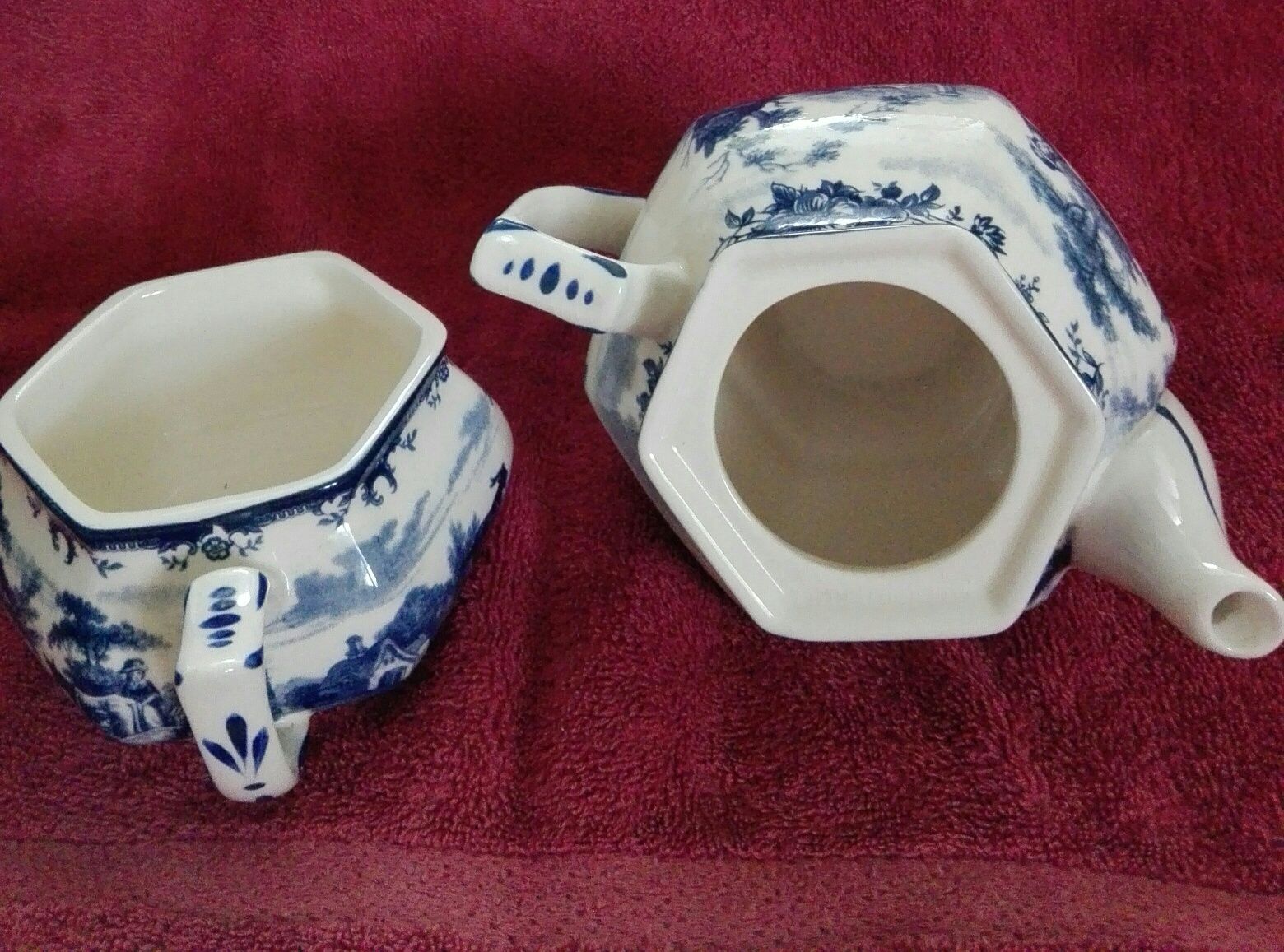 Stara porcelana komplet unikat