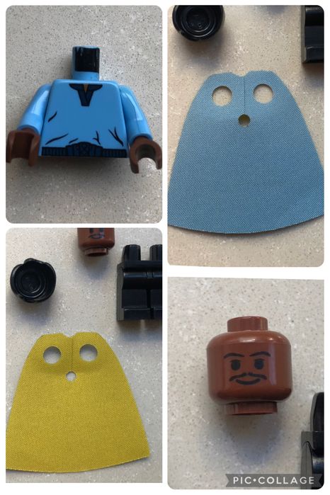 Lego tors 973pb0306c01 figurki Lando Calrissian 10123 sw0105 +elementy