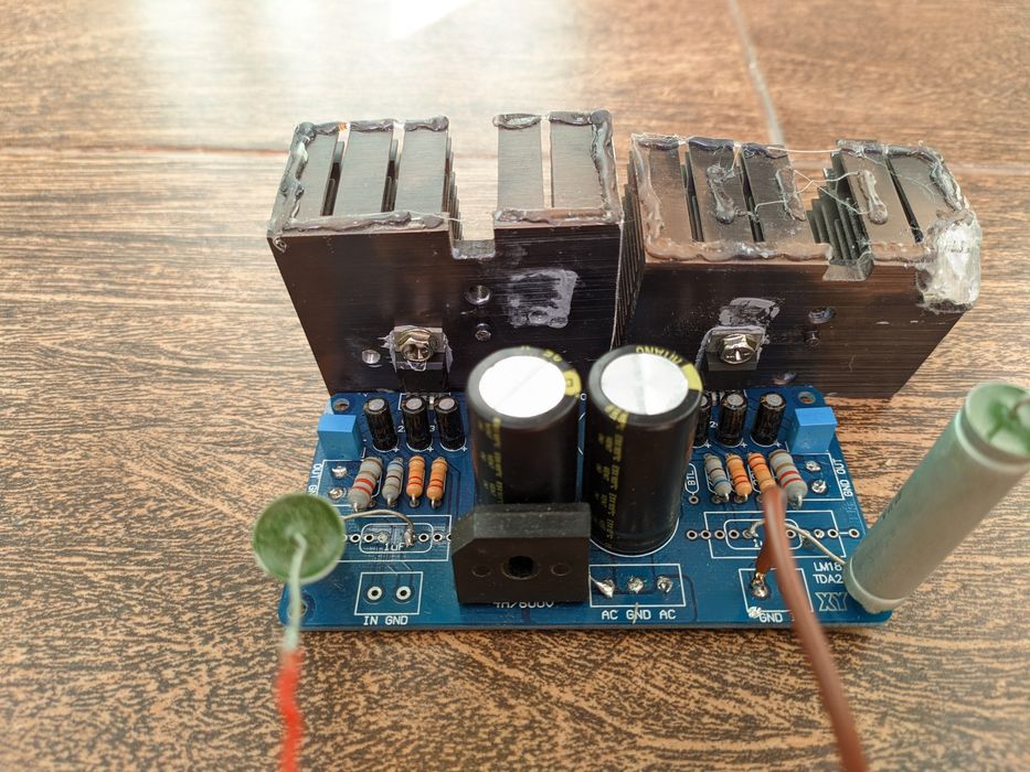 TDA2050 оригинал + трансформатор