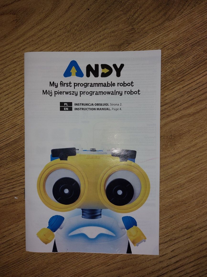 ANDY robot do programowania