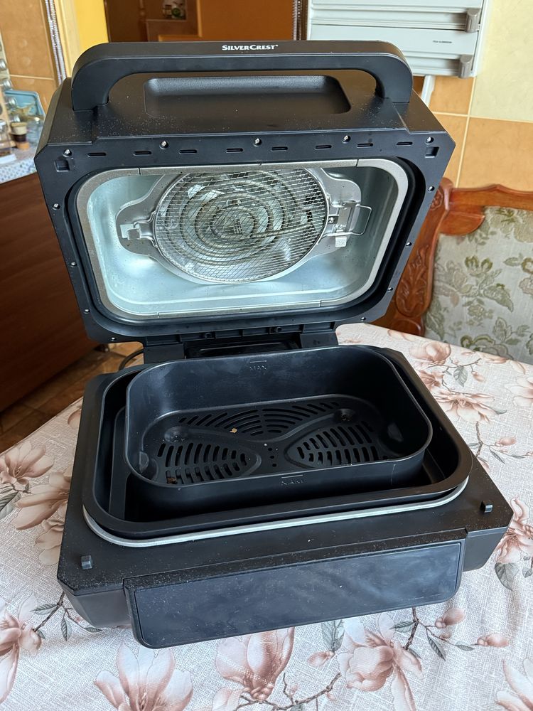Frytkownica beztłuszczowa Grill Silvercrest SHFG 2460 /jak nowa/