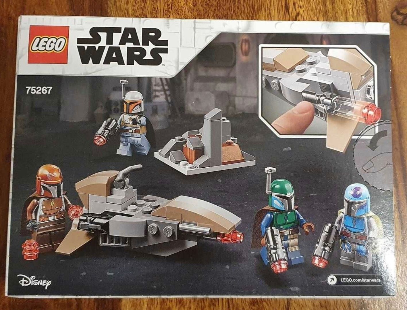 LEGO Star Wars 75267 Zestaw bojowy Mandalorian