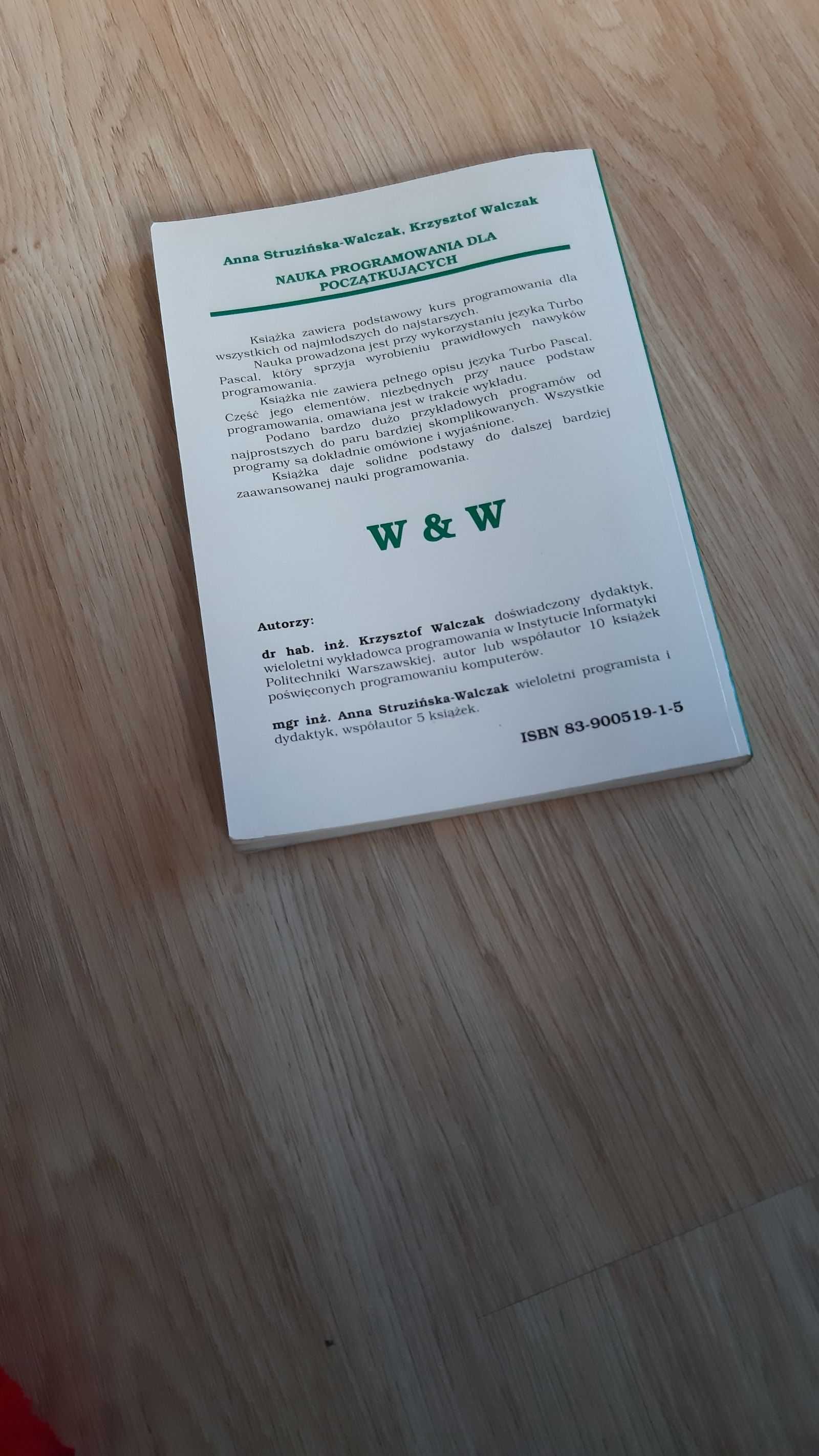 Nauka programowania dla początkujących Turbo Pascal. Walczak