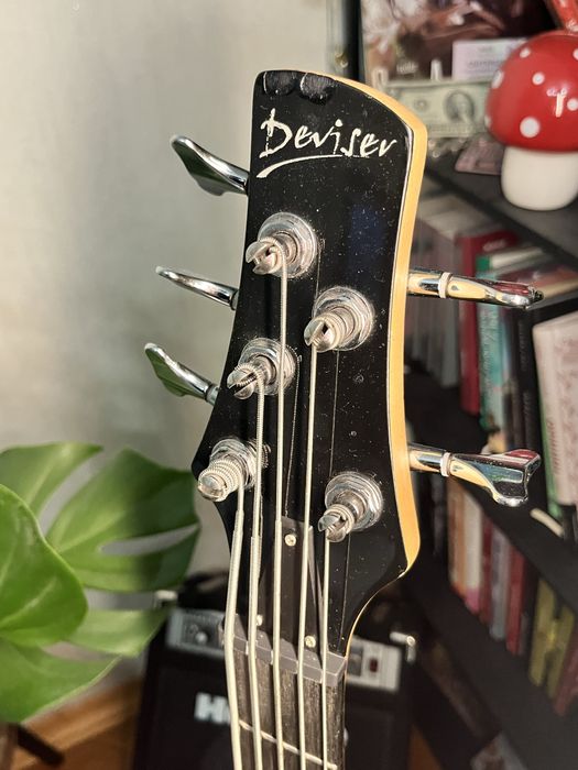 5 string bass, бас-гітара 5 струн, deviser