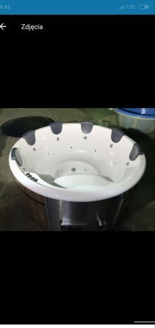 Gorąca beczka balia ogrodowa balia skandynawska jacuzzi hot tub
