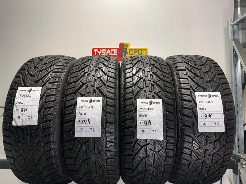 Opony Zimowe 235/55/19 Riken SuvSon Komplet #Z917
