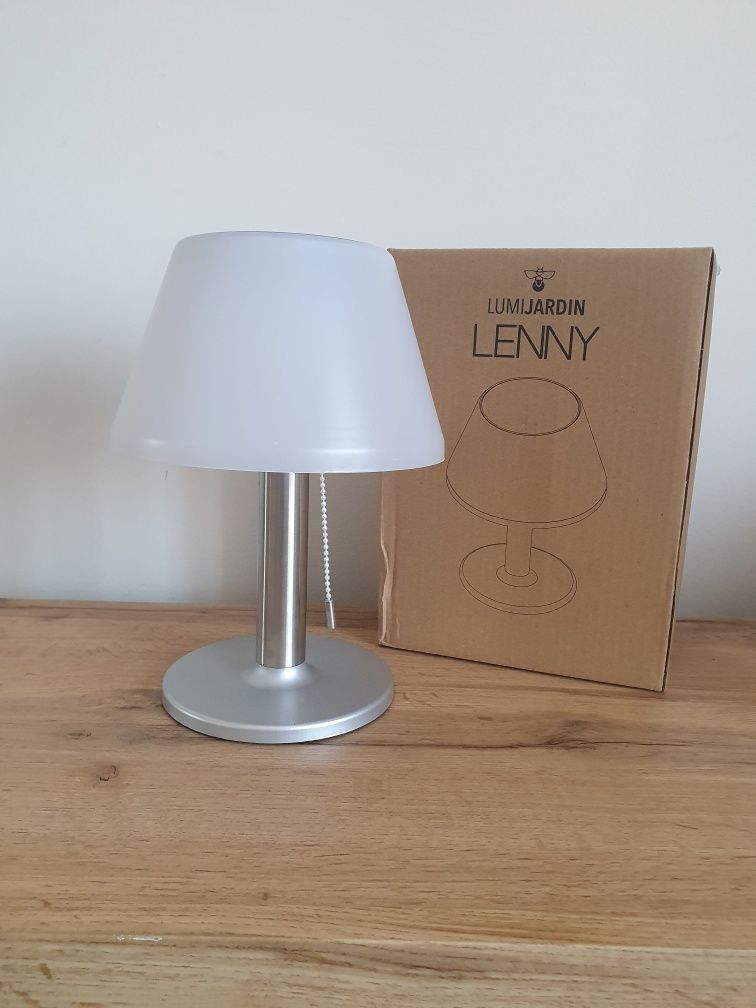 Lampa Luminsky Lenny LED solarna stołowa 29 cm