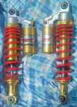 Амортизатори задні мотоцикла 340mm з підкачуванням пара.NDT word Class