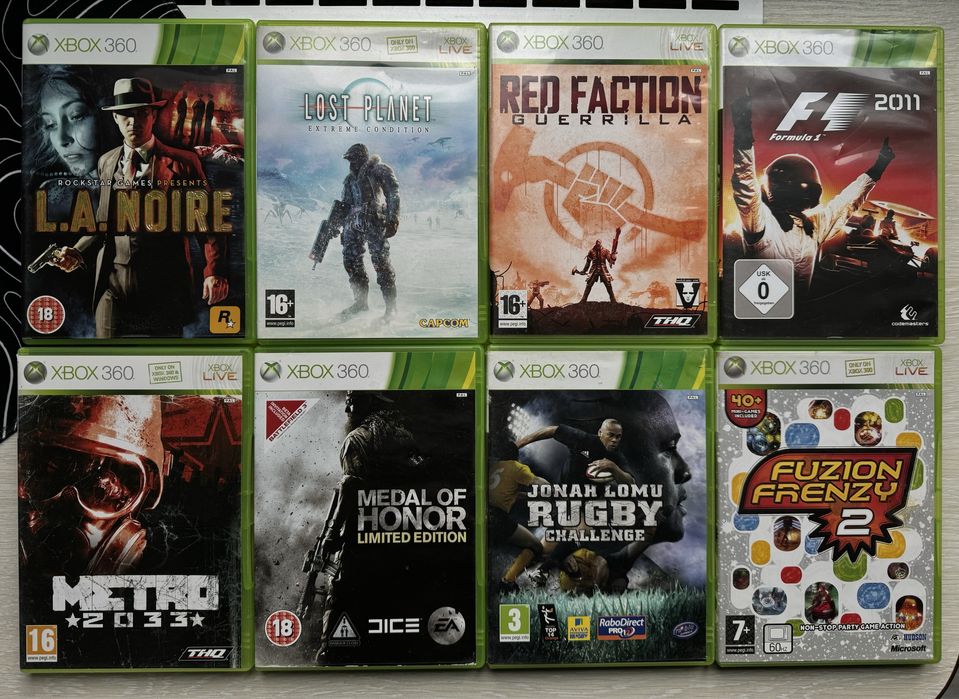 Игры PlayStation 4, Xbox 360/One/Series X, Nintendo DS, 3DS