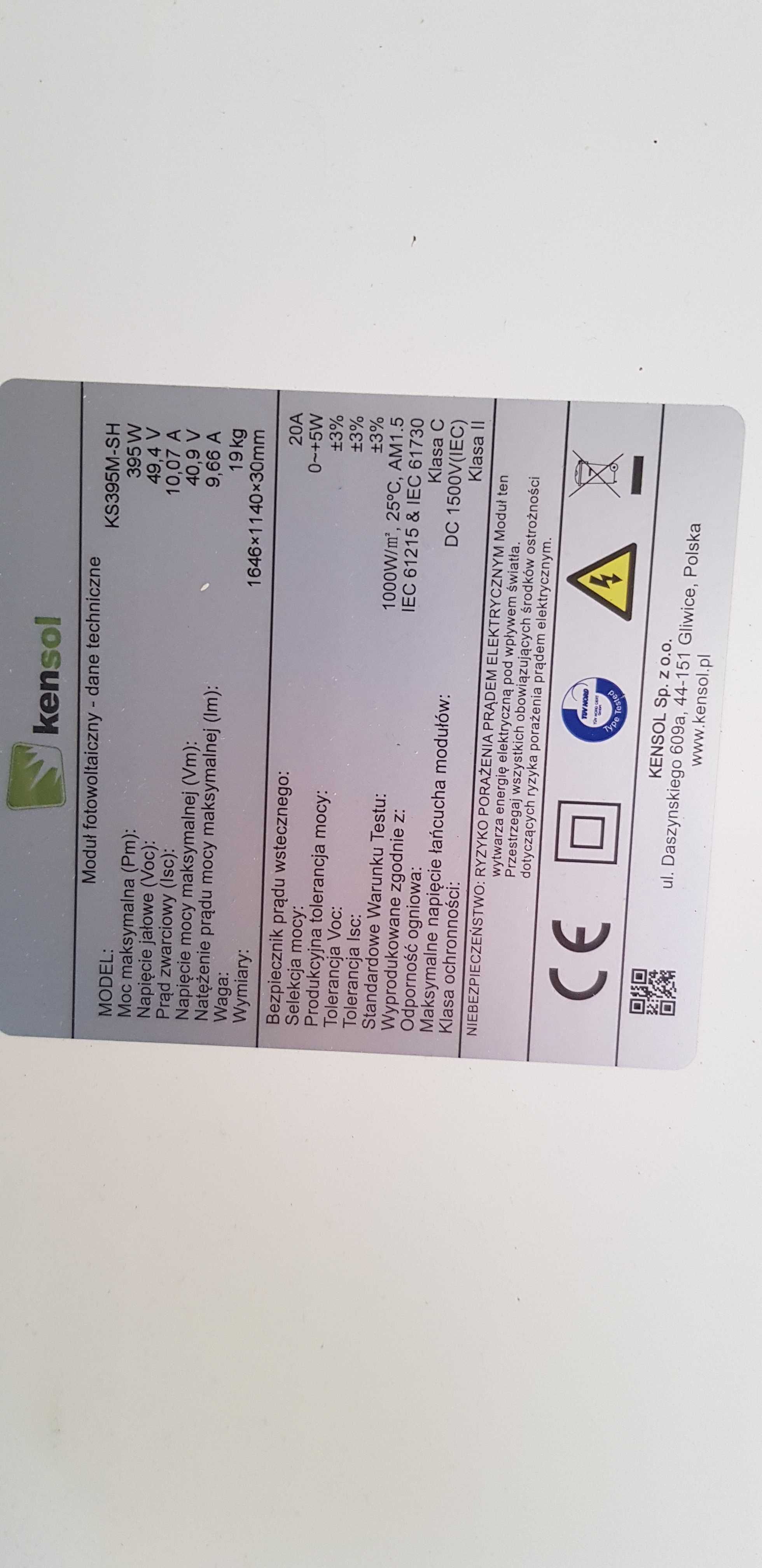 solarne zasilanie awaryjne magazyn panele inwerter bateria